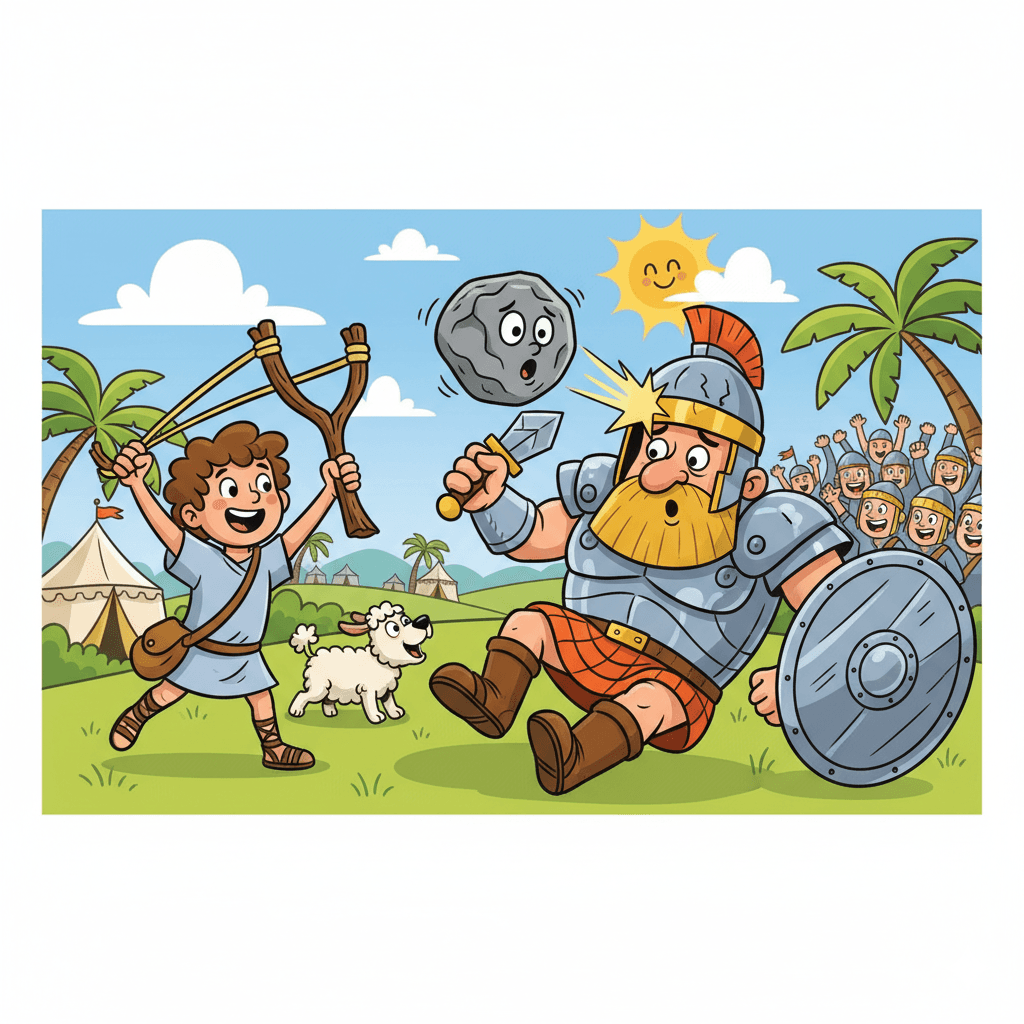 David & Goliath artwork