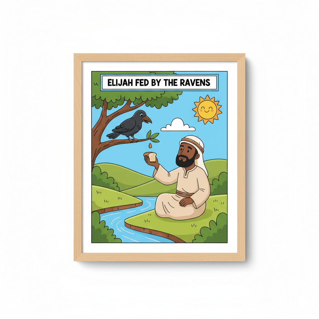 Elijah is Fed artwork