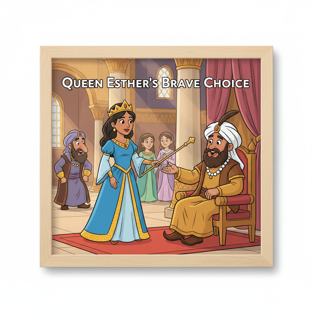 Queen Esther's Courage artwork