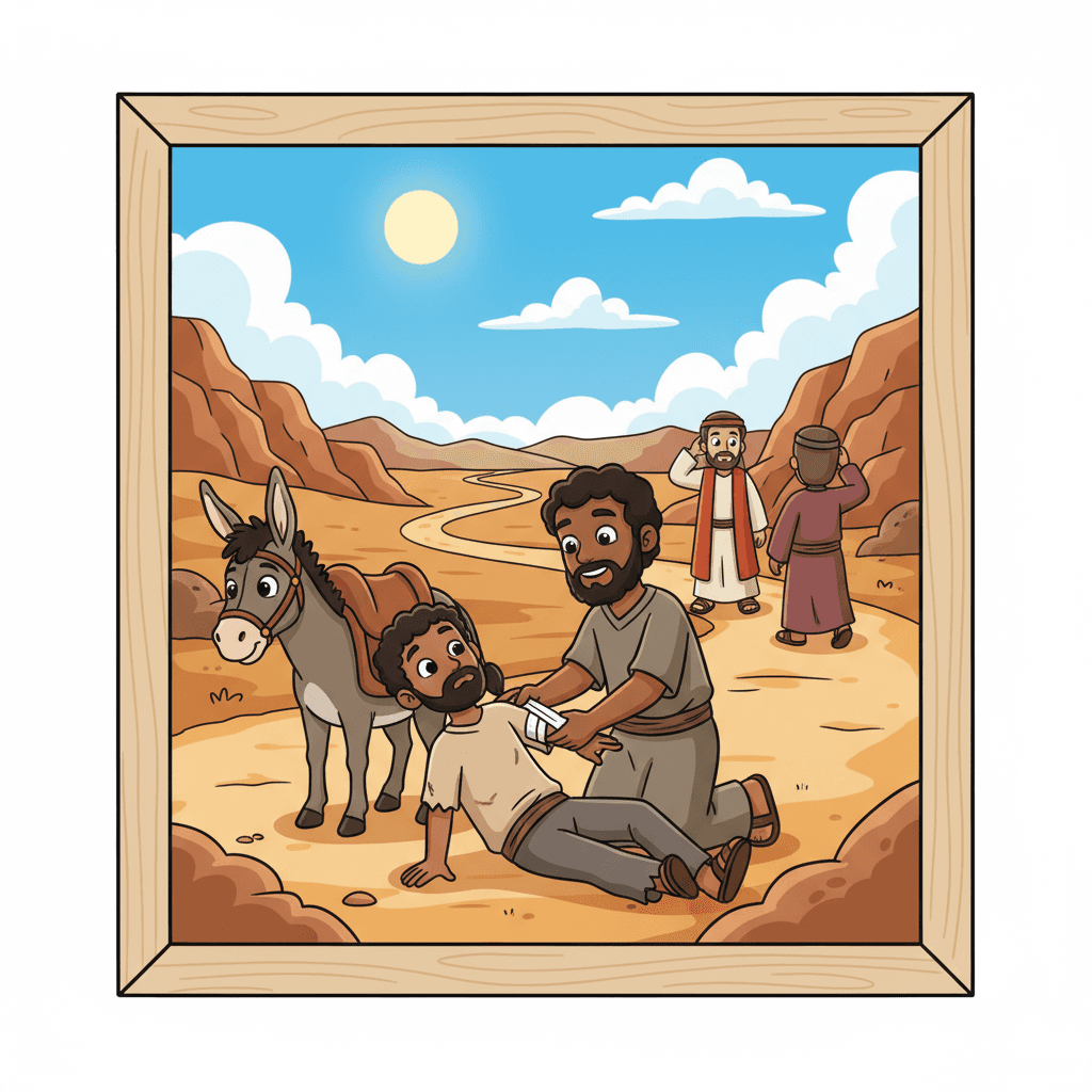 The Good Samaritan artwork